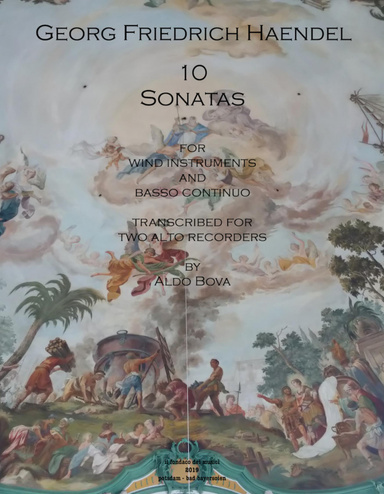 10 Sonatas for 2 alto recorders