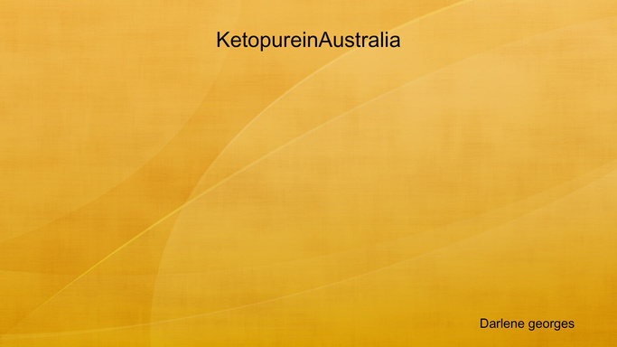 KetopureinAustralia
