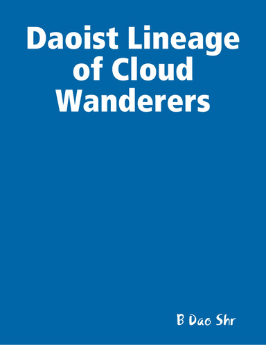 Daoist Lineage of Cloud Wanderers