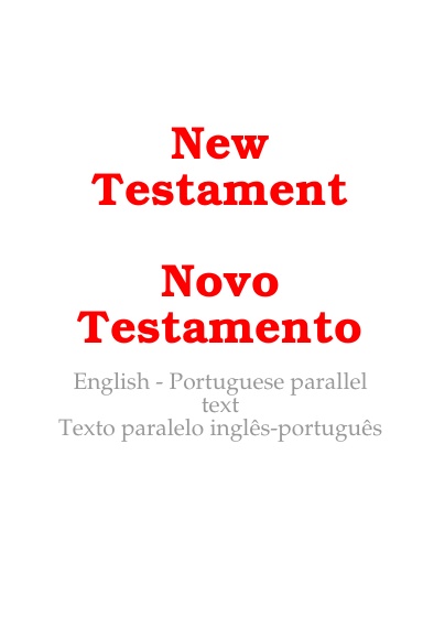 New Testament. Novo Testamento