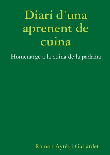 Diari d'una aprenent de cuina