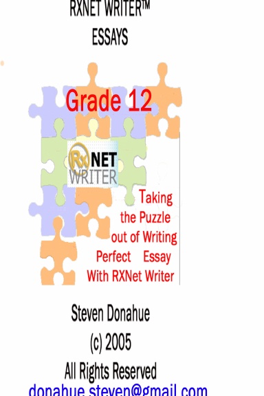 RXNET WRITER™ ESSAYS: Grade Twelve