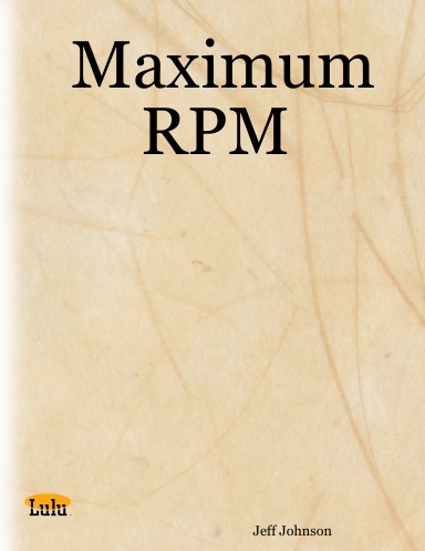 Maximum RPM