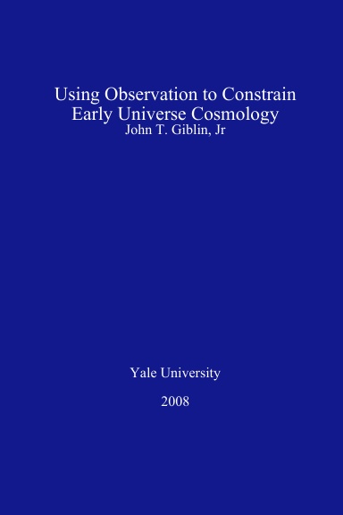 Using Observation to Constrain Early Universe Cosmology