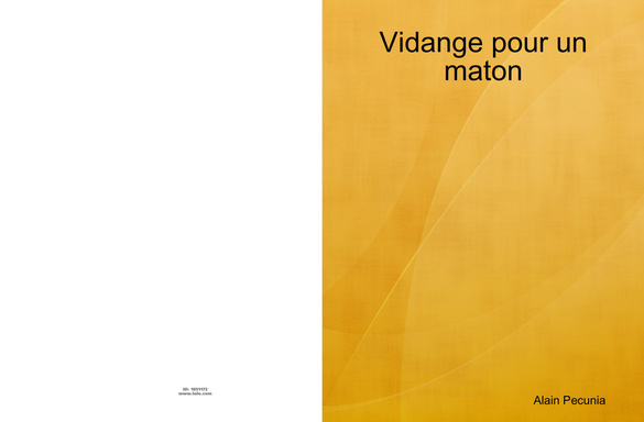 Vidange pour un maton