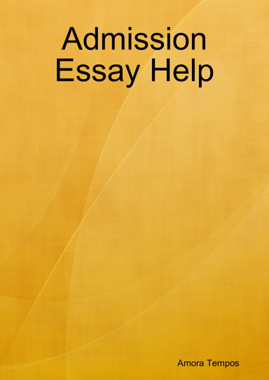 Admission Essay Help