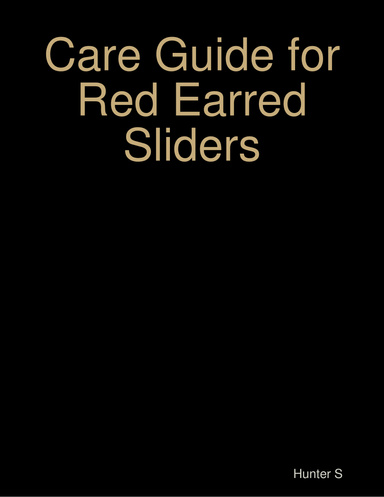 Care Guide for Red Earred Sliders