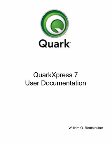 QuarkXpress User Documentation