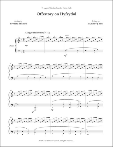 Offertory on "Hyfrydol"