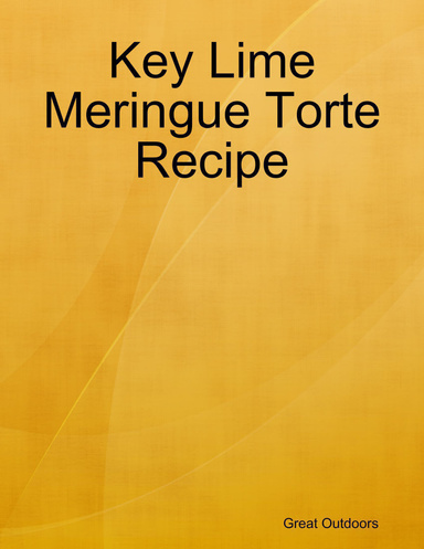 Key Lime Meringue Torte Recipe