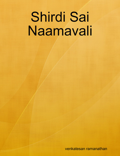 Shirdi Sai Naamavali