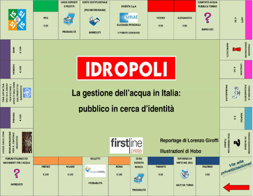 IDROPOLI. La gestione dell'acqua in Italia: pubblico in cerca d'identità