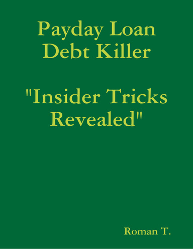 Payday Loan Debt Killer