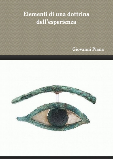 Elementi di una dottrina dell'esperienza