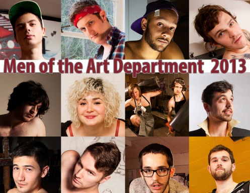 Men of the Art Department 2013