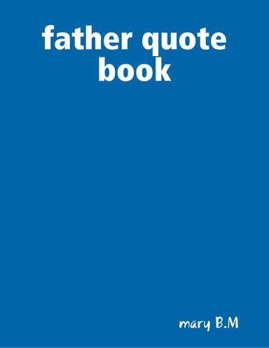 father quote book