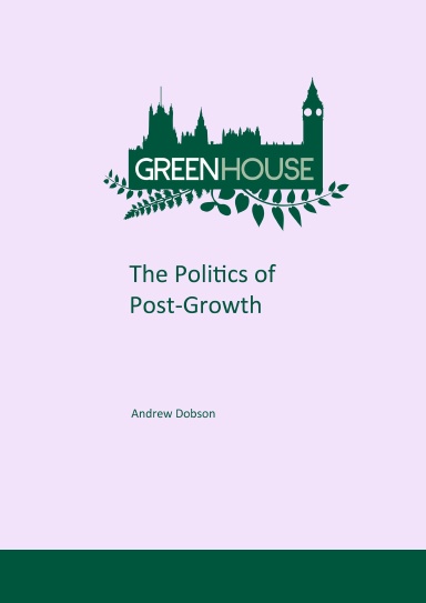 The Politics of Post-Growth