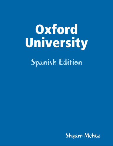 Oxford University: Spanish Edition
