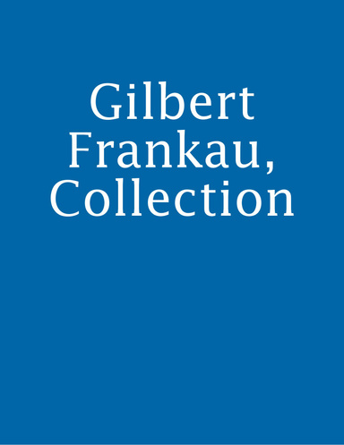 Gilbert Frankau, Collection