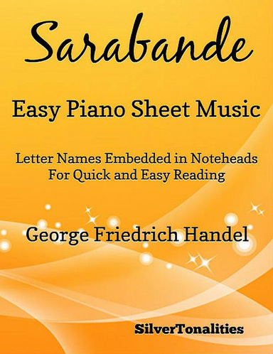 Sarabande Easy Piano Sheet Music