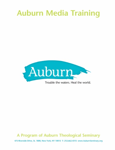 Auburn Media Mini-Manual