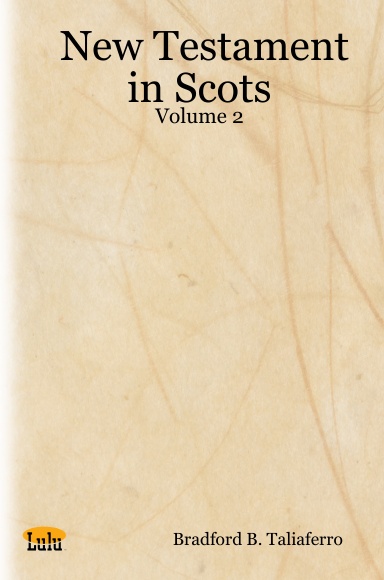 New Testament in Scots - Volume 2