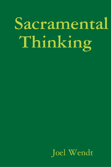 Sacramental Thinking