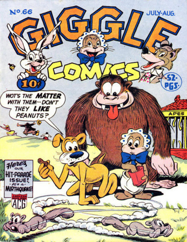 Giggle Comics Number 66 Humor Comic Book