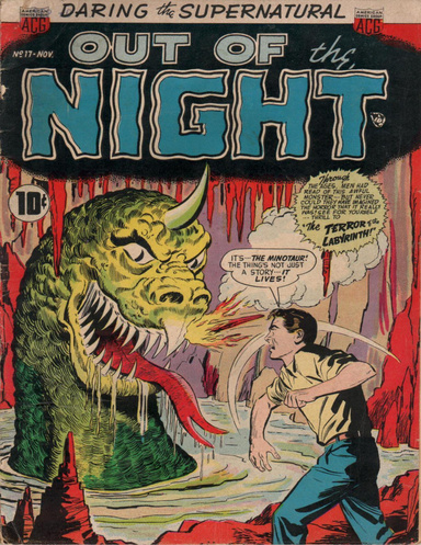 Out of the Night Number 17 Horror Comic Book