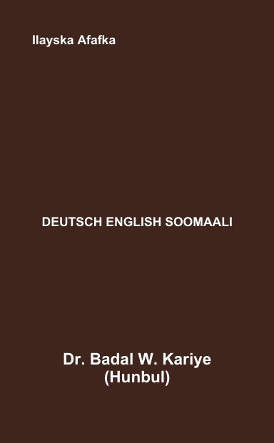 DEUTSCH ENGLISH SOOMAALI