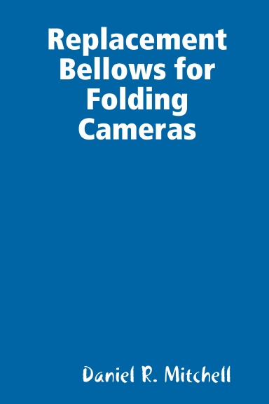 Replacement Bellows for Folding Cameras