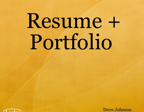 Resume + Portfolio