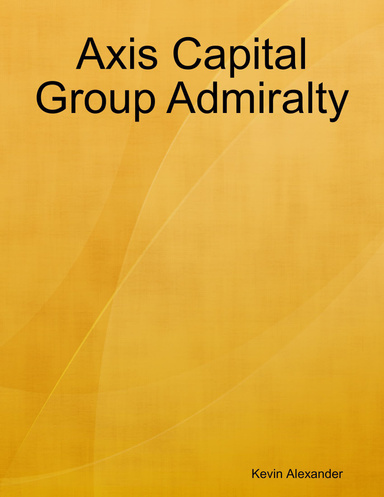 Axis Capital Group Admiralty
