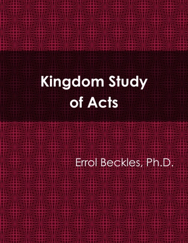 Kingdom Study of Acts