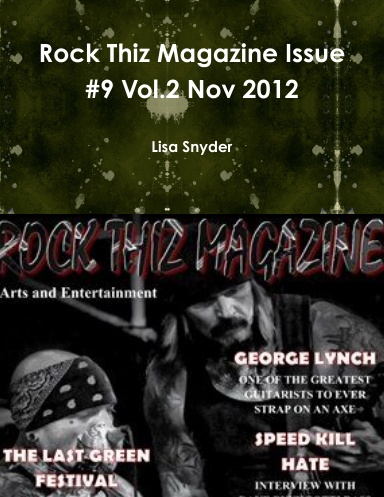 Rock Thiz Magazine Issue #9 Vol.2 Nov 2012