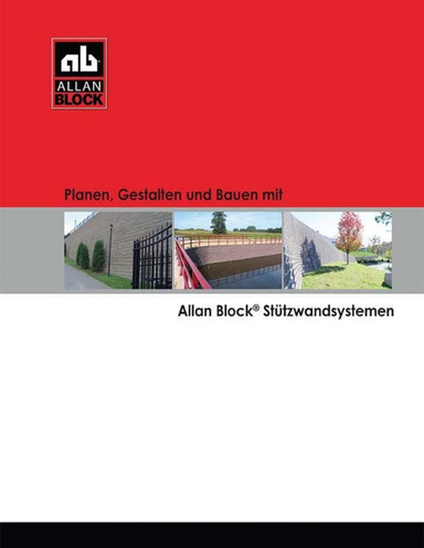 Planen, Gestalten und Bauen mit Allan Block Stützwandsystemen