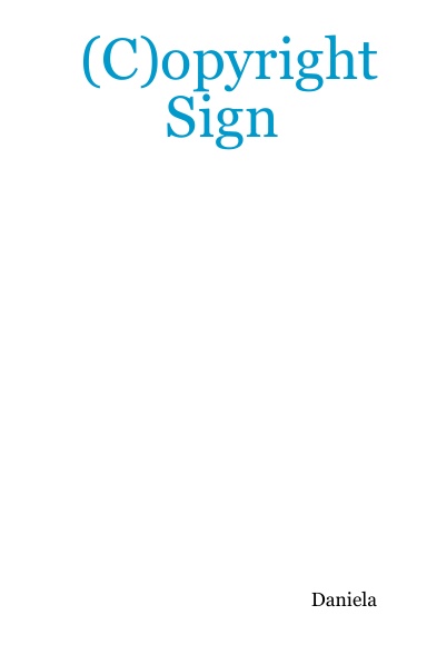 (C)opyright Sign