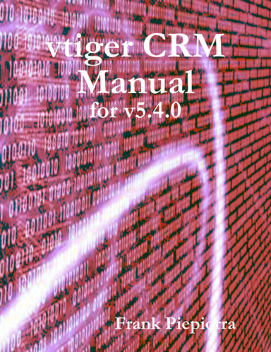 Manual for vtiger CRM v5.4.0