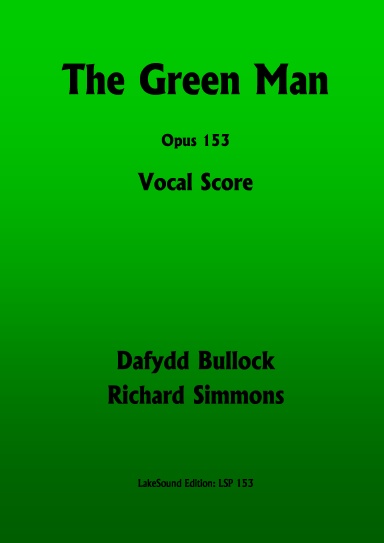 The Green Man, Opus 153   Rehearsal Score