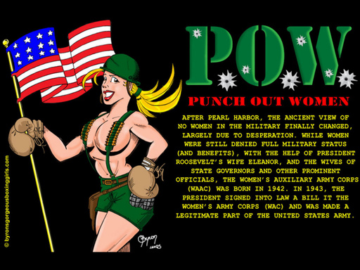 P.O.W. (Punch Out Women)