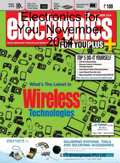 Electronics for You, November 2014