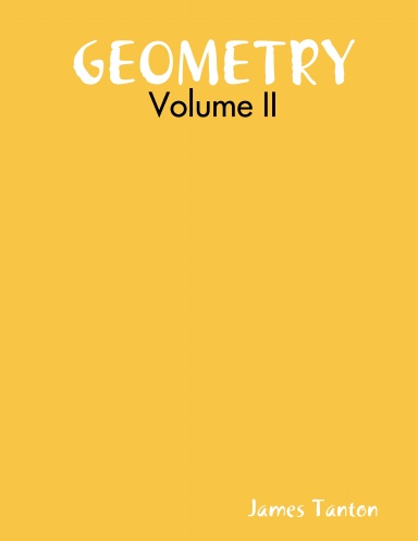 GEOMETRY: Volume II