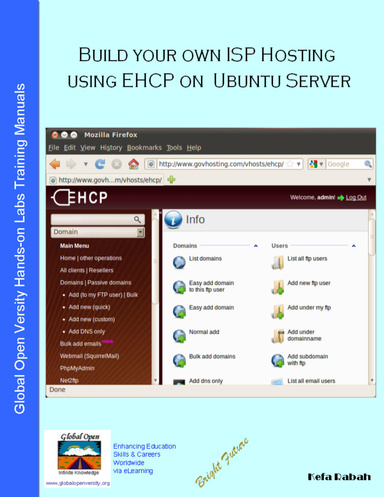 Build your own ISP Hosting using EHCP on Ubuntu Server