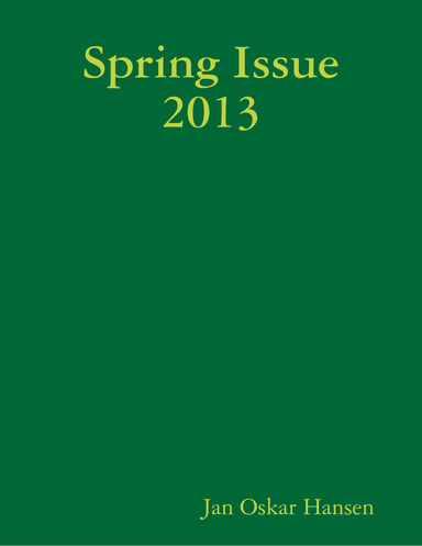 Spring Issue 2013