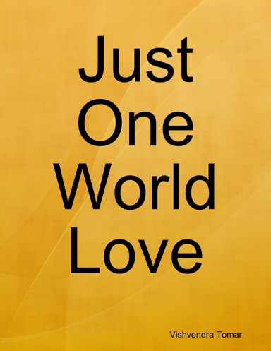 Just One World Love