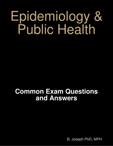 epidemiology case study questions and answers pdf