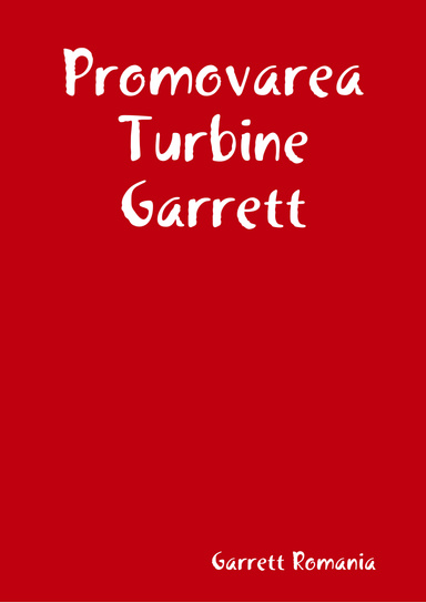 Promovarea Turbine Garrett