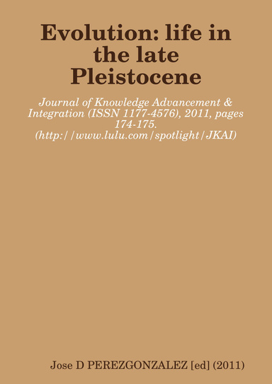 Evolution: life in the late Pleistocene