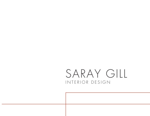interior design portfolio