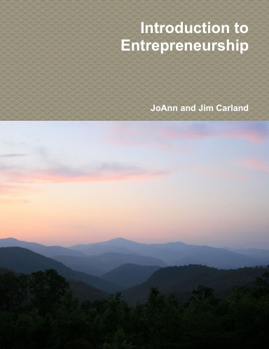 Introduction to Entrepreneurship